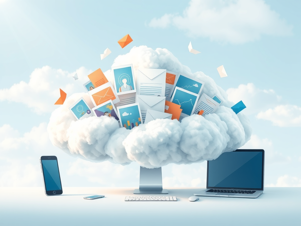 The Cloud Generate A High Resolution Highly Detailed Image Featuring A Conceptual Illustration 1